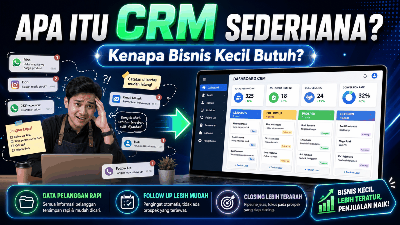 Apa itu CRM sederhana