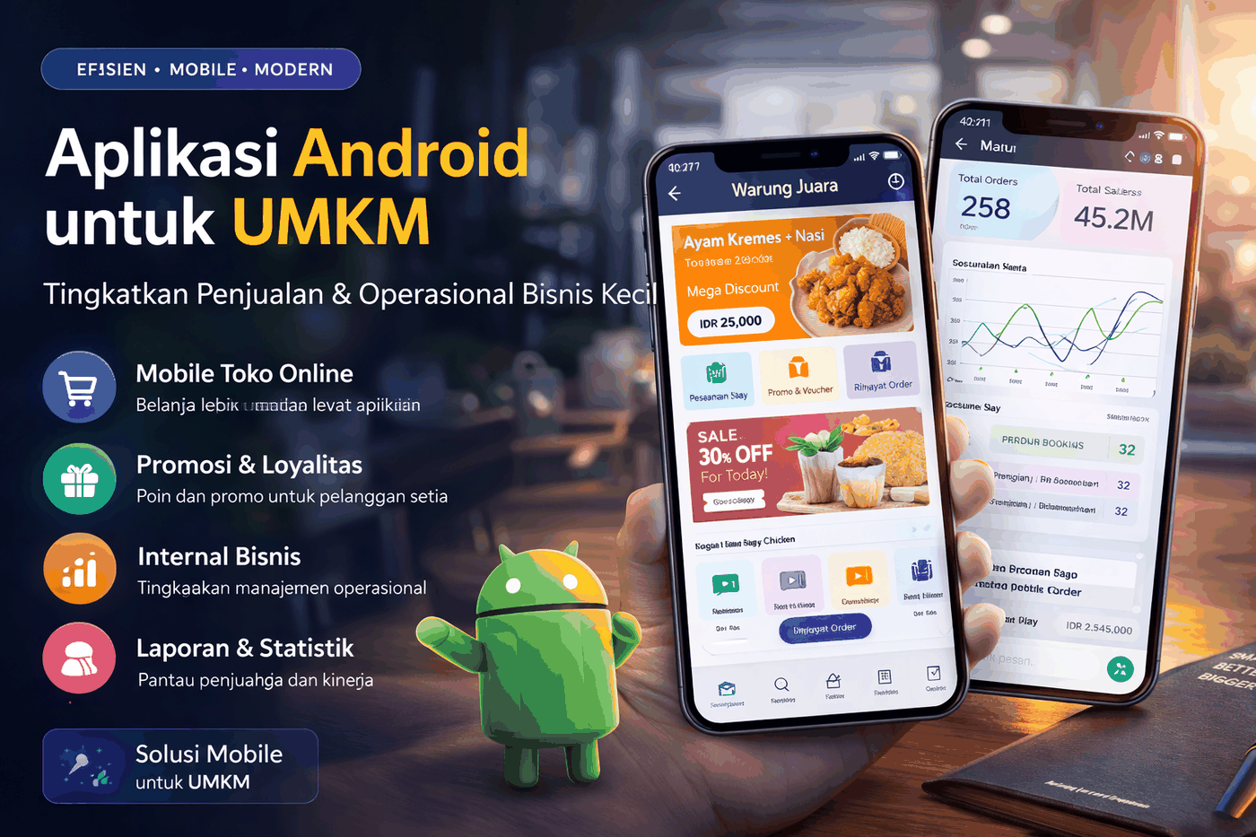 Aplikasi Android untuk UMKM