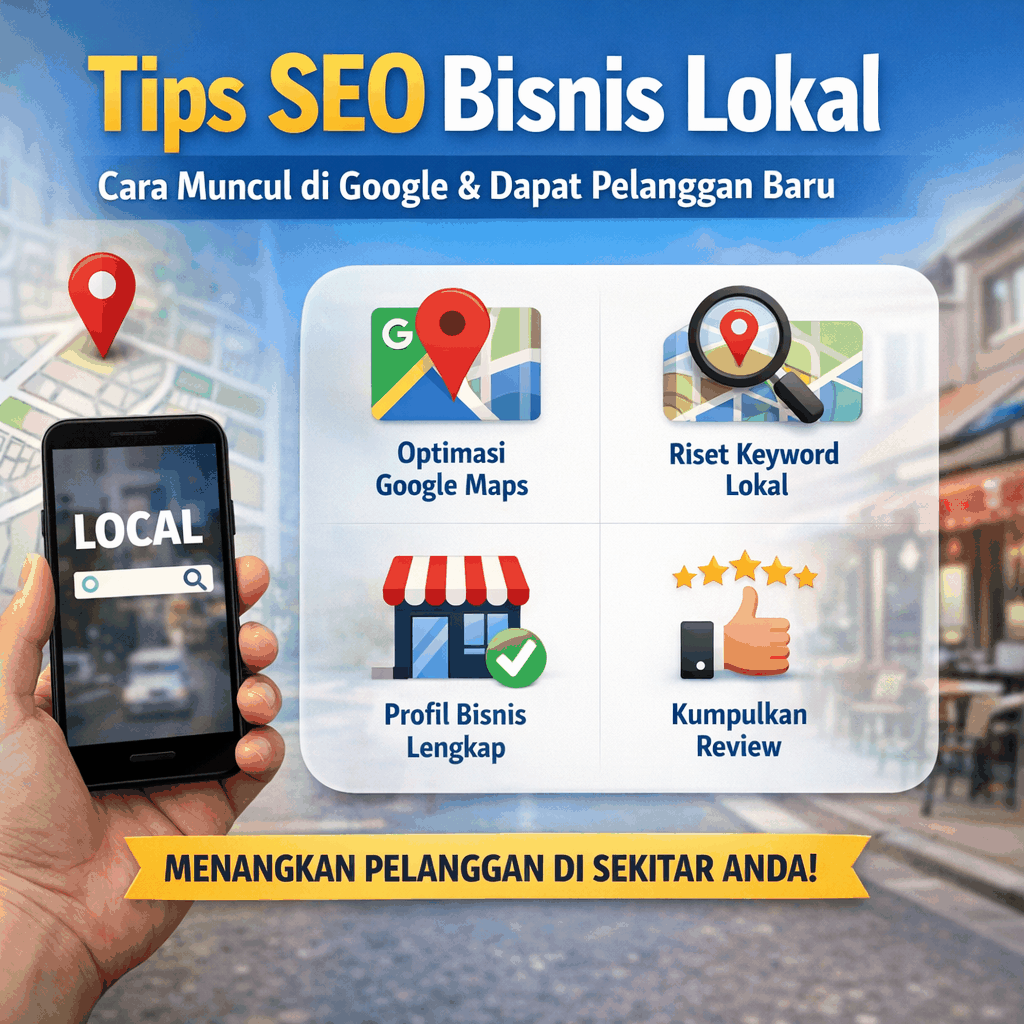 Tips SEO bisnis lokal